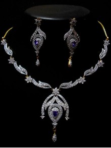CZ Necklace Set